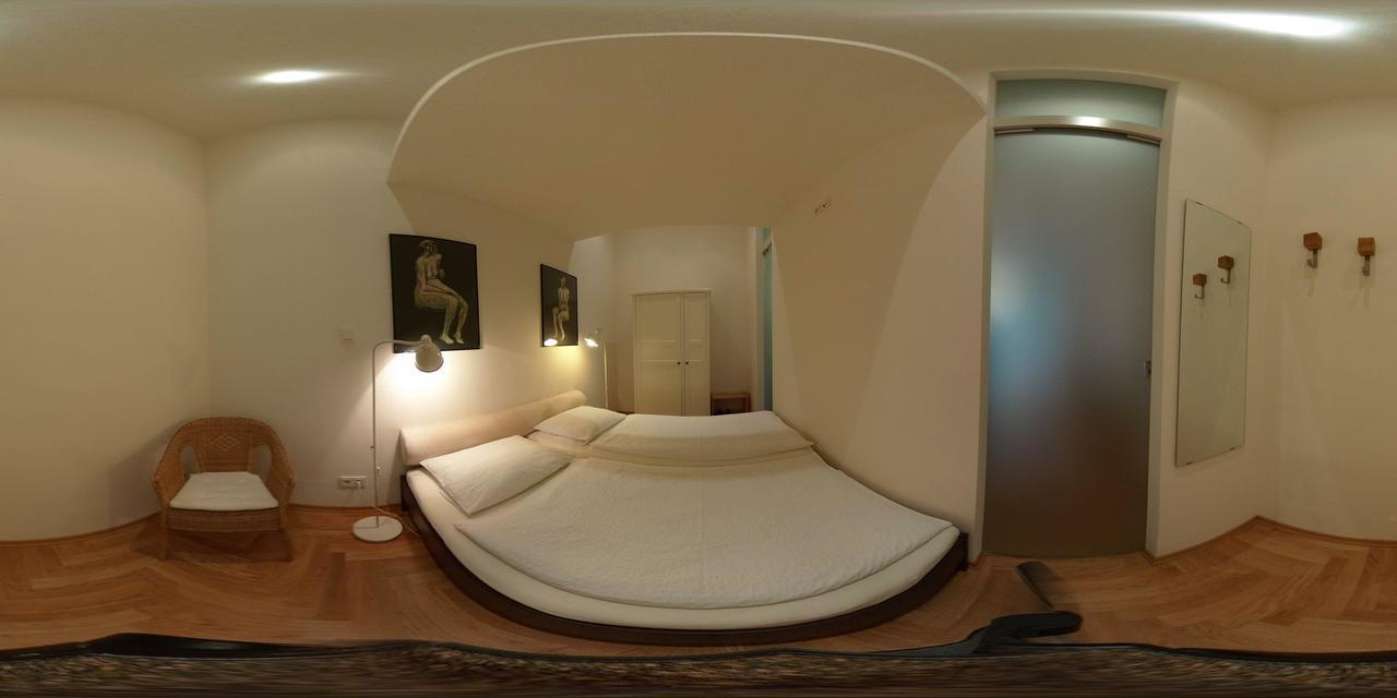 Ferienwohnung Leipzig Flossplatz Buitenkant foto
